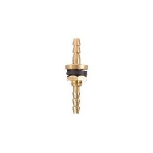 Nipple serbatoio in ottone dritto M8